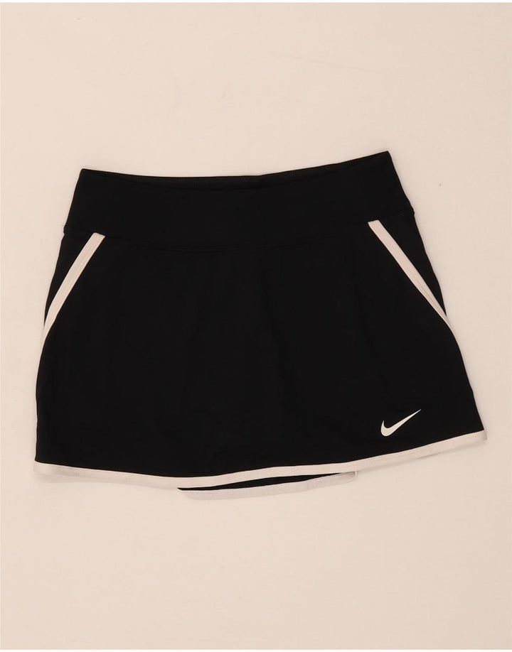 Nike Damskie Dri Fit Skort UK 10 Mały Czarny Poliester