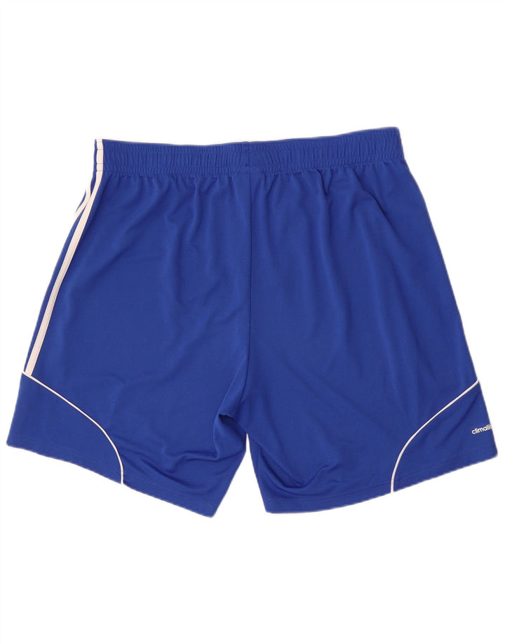 Męskie spodenki sportowe Adidas Climalite XL Niebieski poliester