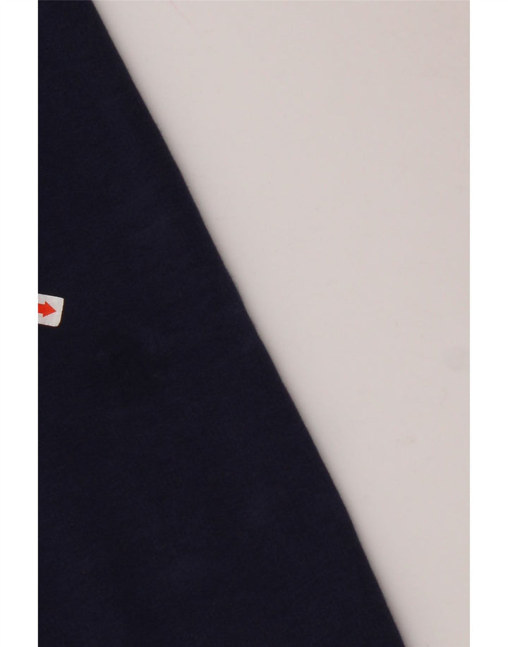 Męski sweter z kapturem i grafiką PUMA, średni granatowy, bawełniany