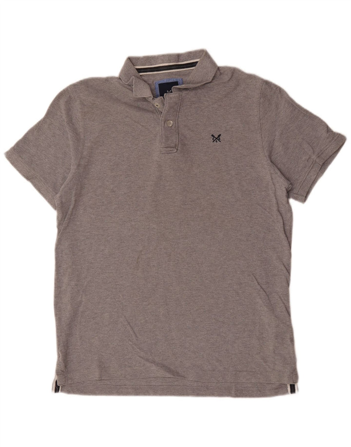 Męska koszulka polo Crew Clothing, duża, szara, bawełniana