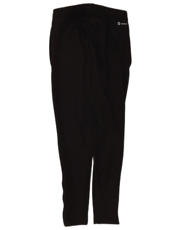 Męskie spodnie dresowe Adidas Aeroready, małe, czarne, poliestrowe