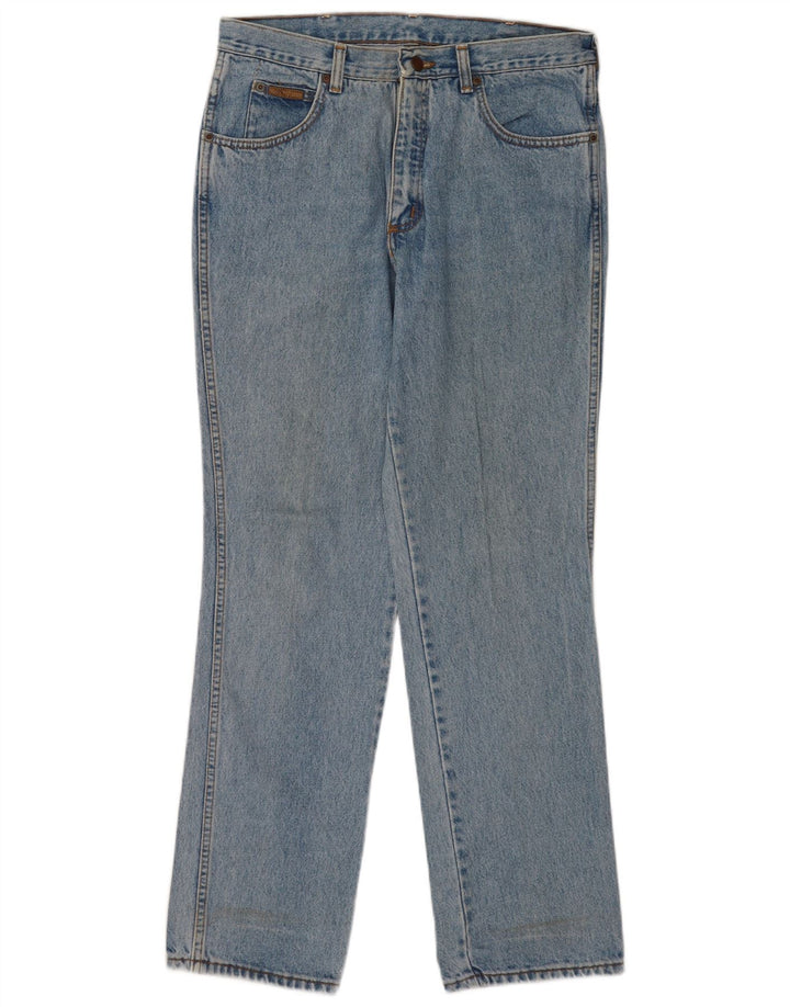 Męskie jeansy Wrangler Texas Straight W34 L32 Niebieskie, bawełniane