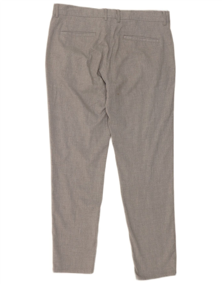 Męskie spodnie garniturowe Zara EU 42 Large W32 L28 Szare