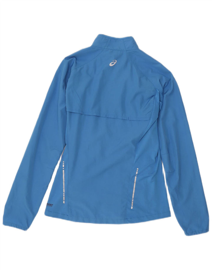 Damska kurtka dresowa Asics UK 8, mała niebieska