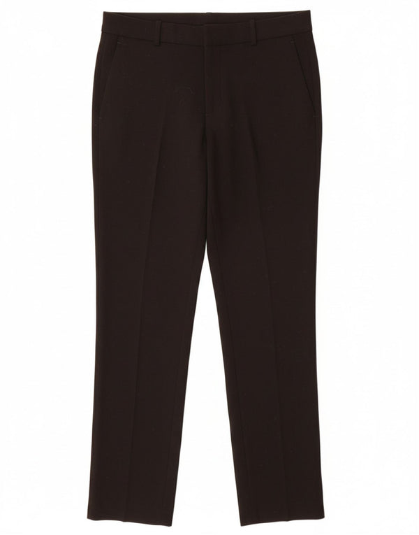 Damskie spodnie typu chino DKNY US 6 Medium W32 L29 Czarny poliester