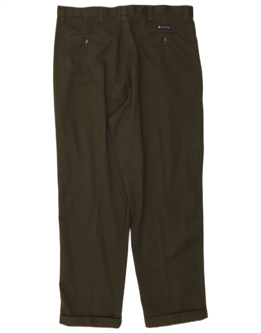 Męskie spodnie chino CHAPS RALPH LAUREN W38 L30, bawełna khaki