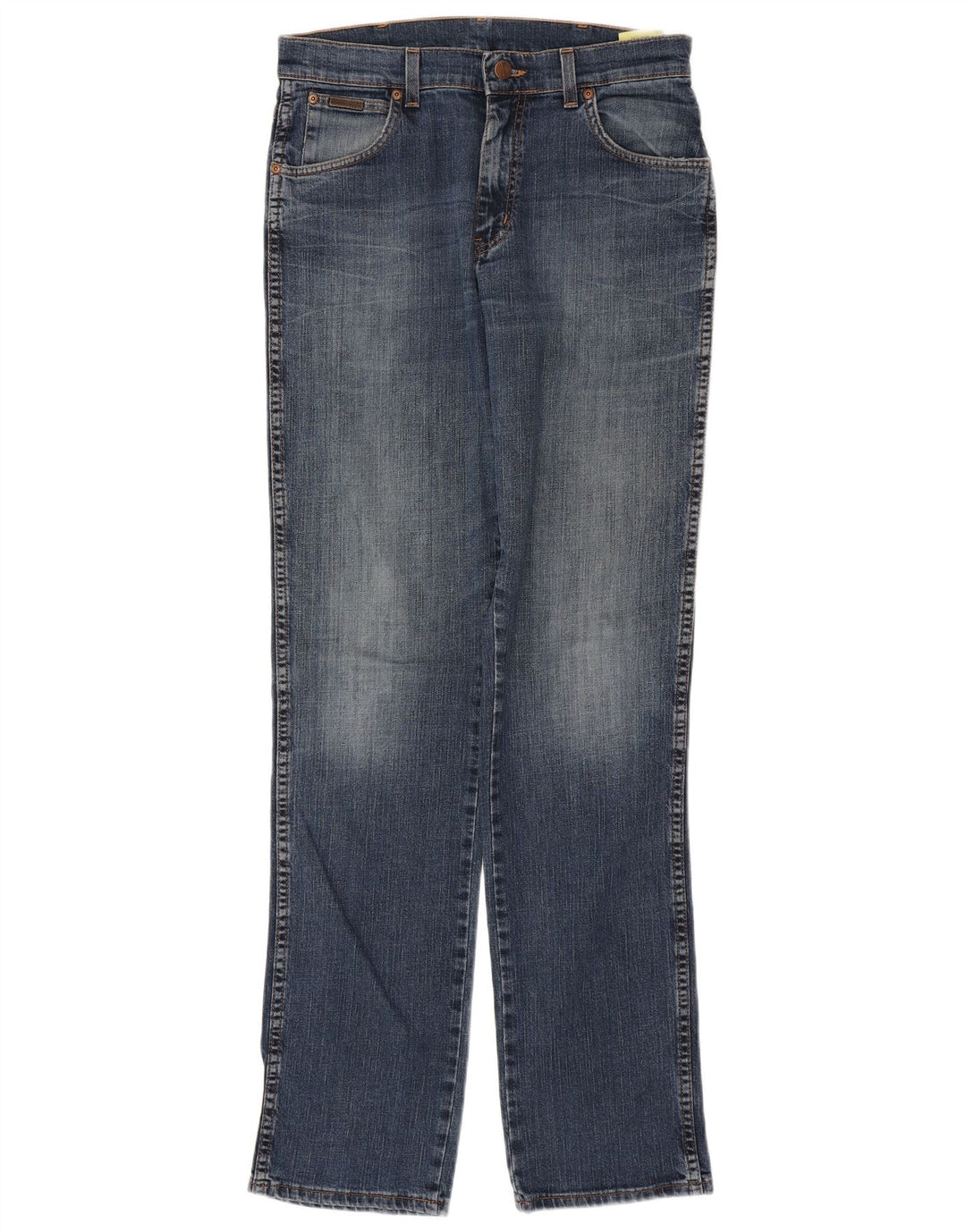 Męskie jeansy WRANGLER Texas Stretch Straight W32 L36 Niebieskie, bawełniane