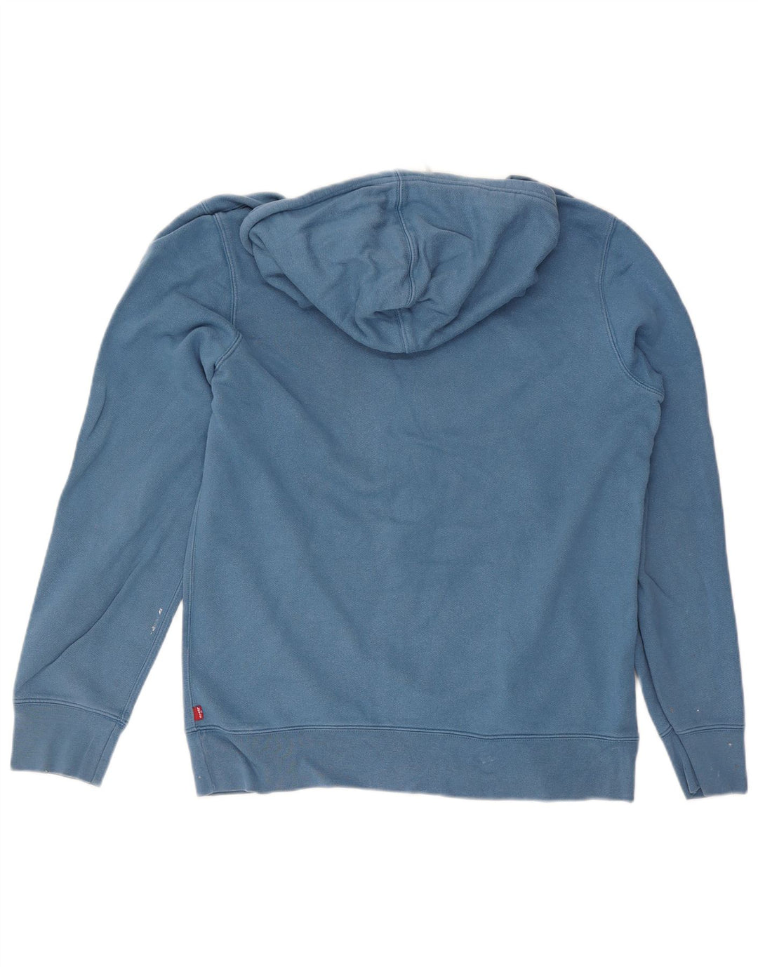 Męski sweter z kapturem i grafiką Levi's, duży, niebieski, bawełniany