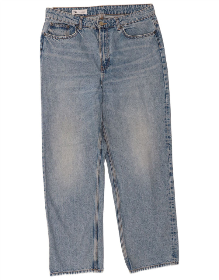 Damskie proste dżinsy Zara EU 46 XL W36 L29 Niebieskie