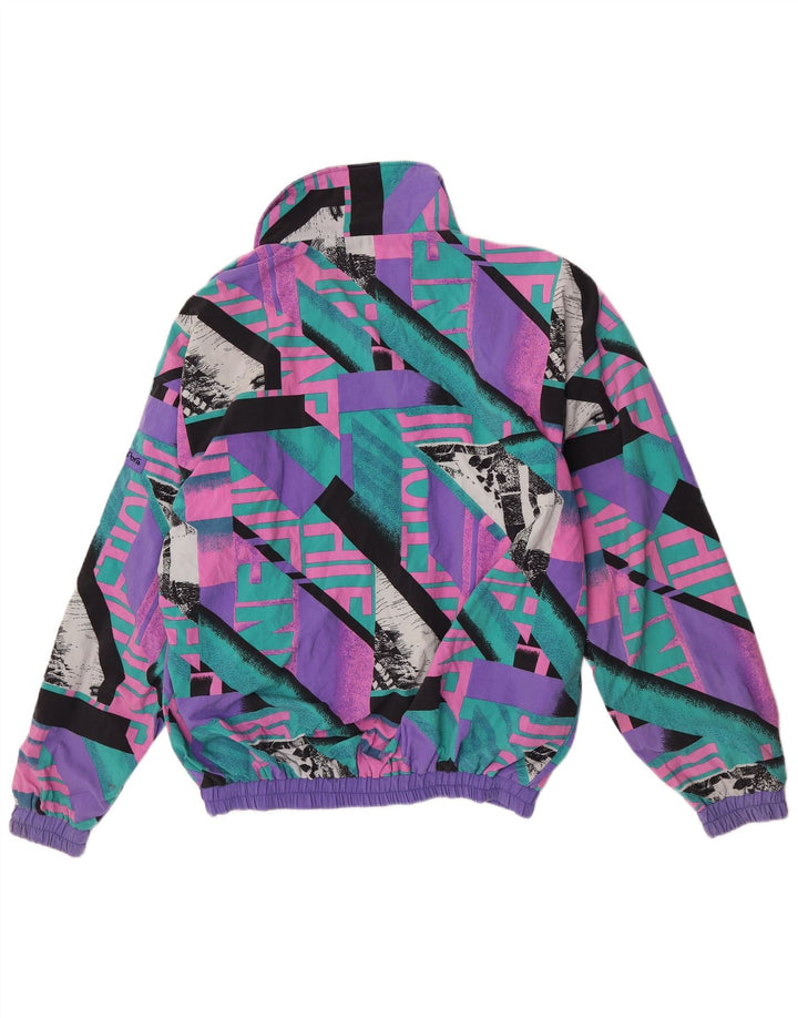 Męska kurtka dresowa Pandora Graphic XL, fioletowa, geometryczna