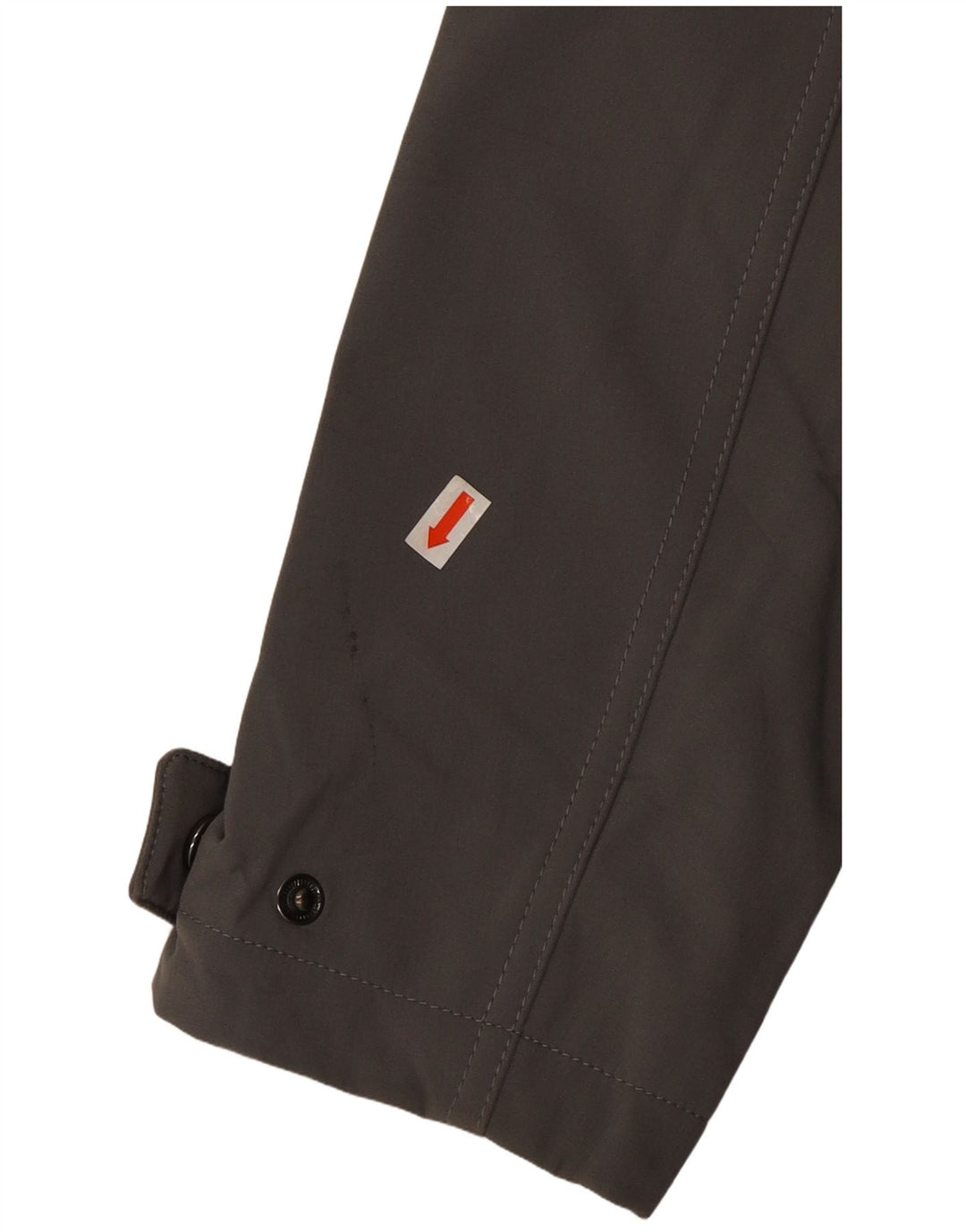 Damska kurtka wiatrówka CALVIN KLEIN z kapturem UK 6 XS, szary poliester