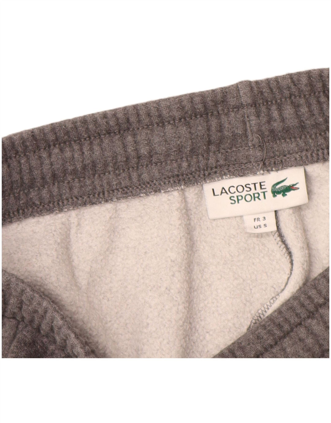 Lacoste Męskie spodnie dresowe Joggery rozmiar 3, małe, szare, bawełniane
