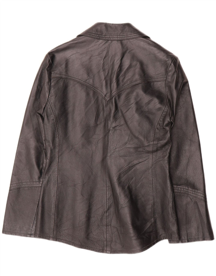 Kurtka skórzana damska OLTRE UK 10 Mała czarna skóra