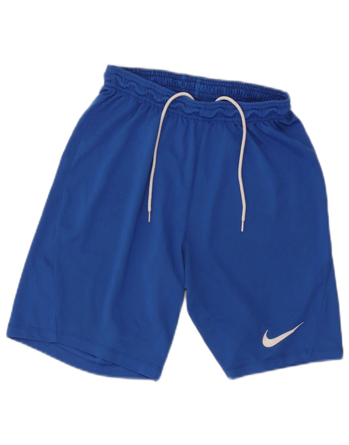 Męskie spodenki sportowe Nike, małe, niebieskie, poliestrowe