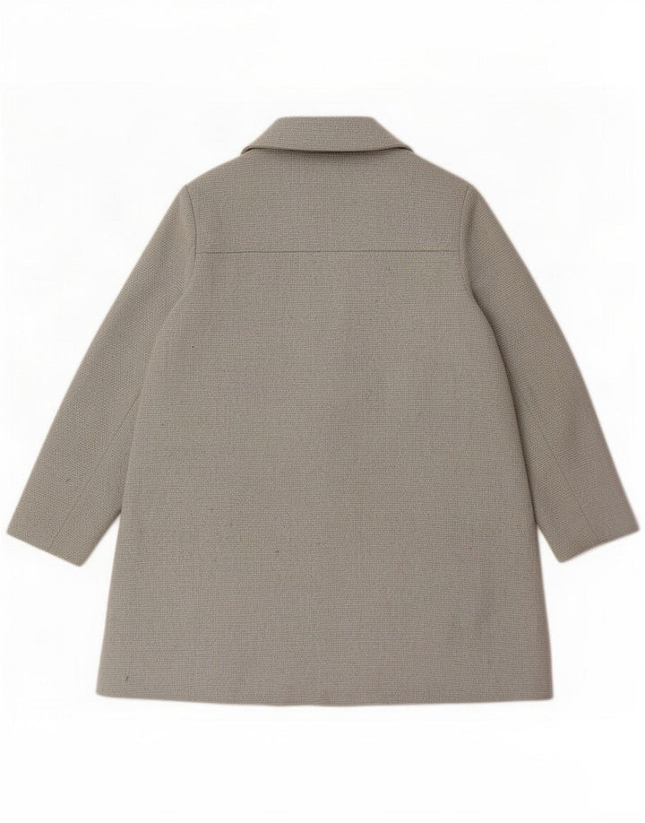 Topshop damski płaszcz oversize UK 12 średni szary akryl