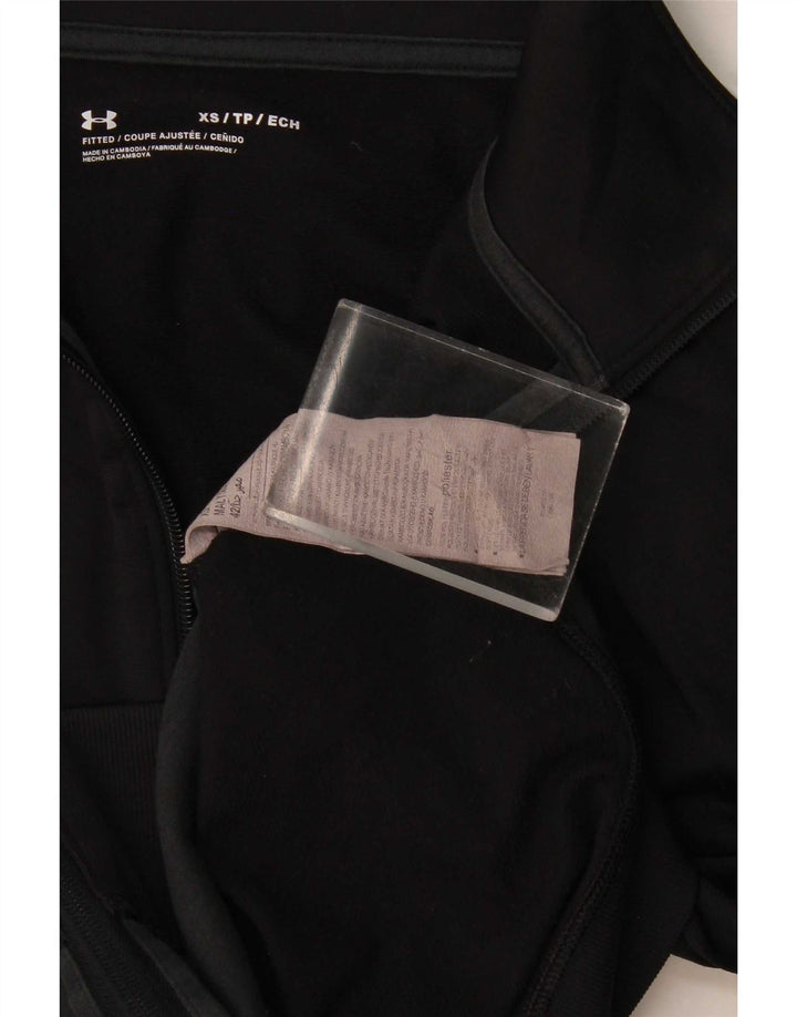 Męska bluza dresowa Under Armour XS, czarny poliester z blokami kolorów
