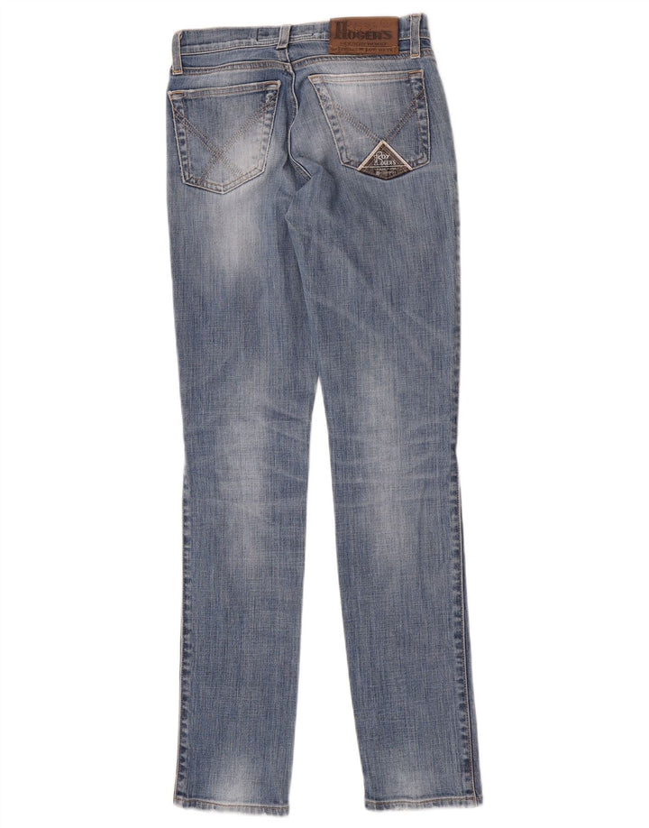 Jeansy damskie Roy Rogers IT 41 Small W27 L32 Niebieskie bawełniane