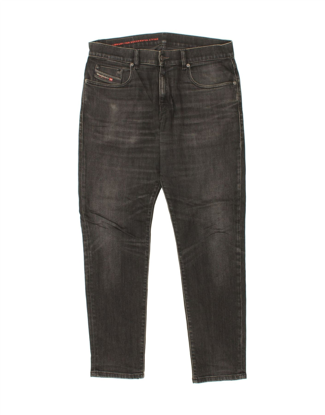 DIESEL Męskie jeansy slim W32 L30 Szara bawełna