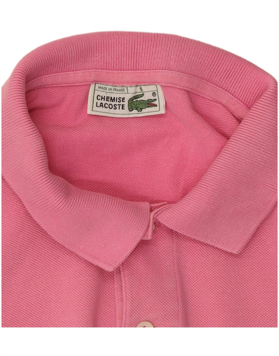 Męska koszulka polo Lacoste, rozmiar 5, duża, różowa
