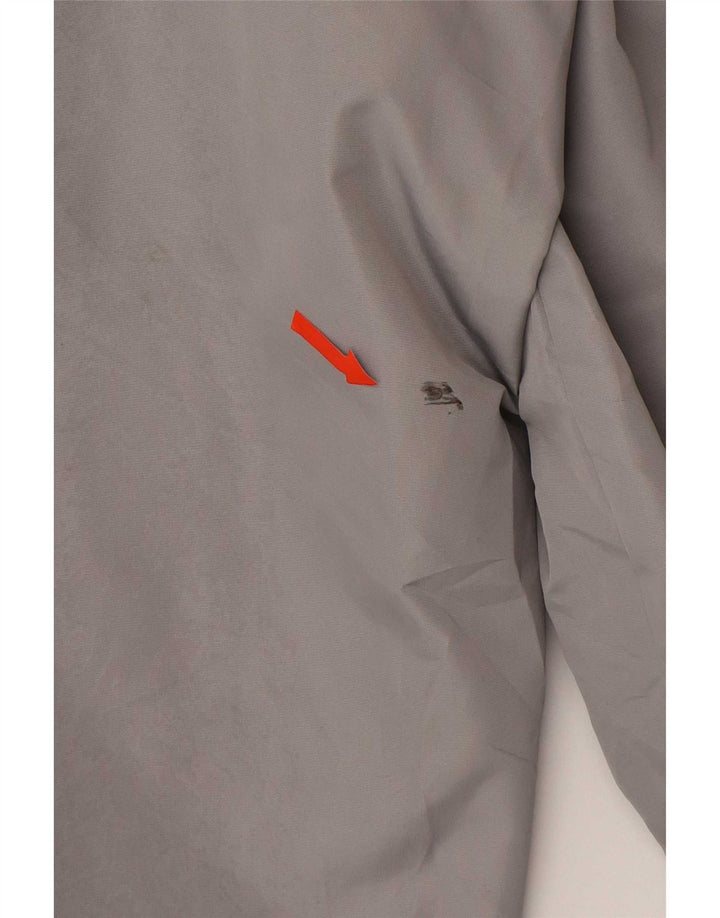 Marks & Spencer Męska niebieska kurtka bomber Harbor 3XL, szary poliester