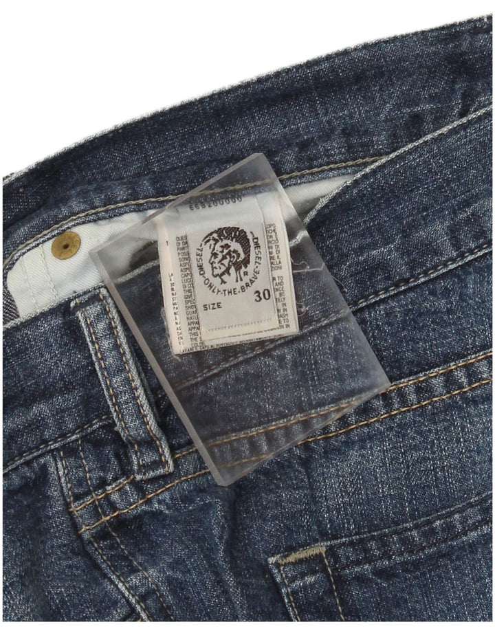 Damskie jeansy Bootcut Diesel W30 L32 Niebieskie bawełniane