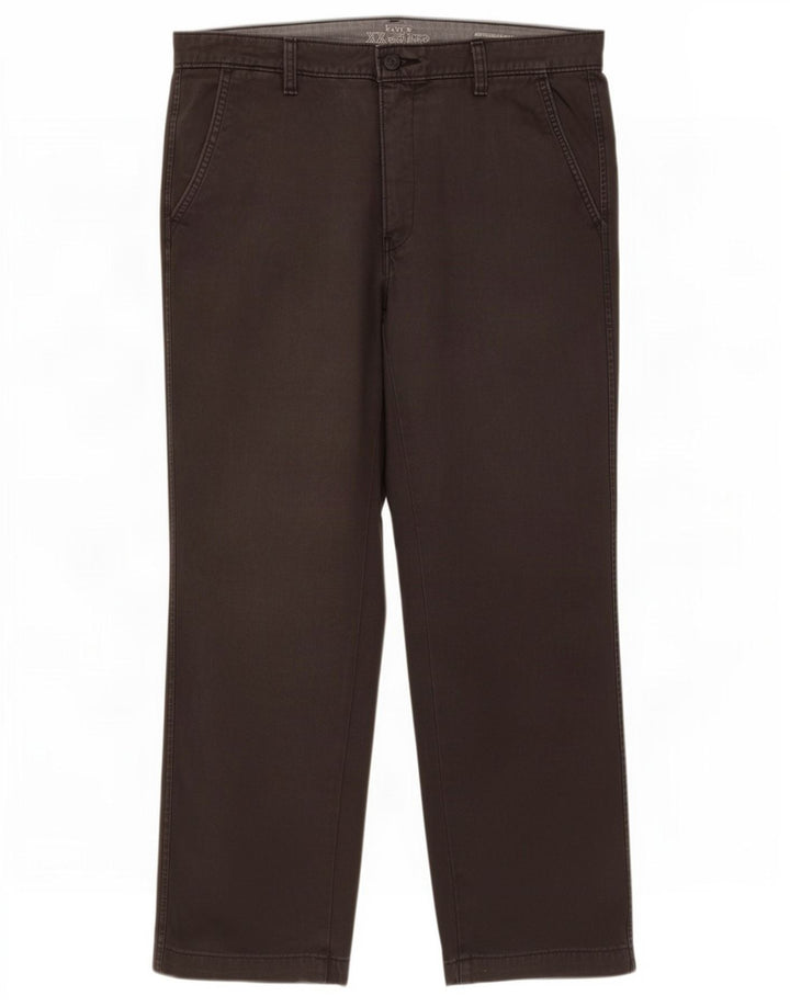 Męskie spodnie Levi's Authentic Chino W34 L30 Szara bawełna