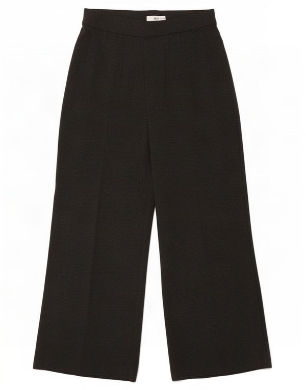 Marks & Spencer Damskie spodnie codzienne z szerokimi nogawkami UK 12 Medium W28 L27 Szare