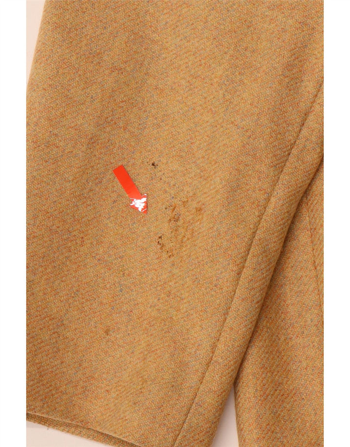 VALENTINO Męska marynarka zapinana na 2 guziki IT 52 XL Beżowa dziewicza wełna