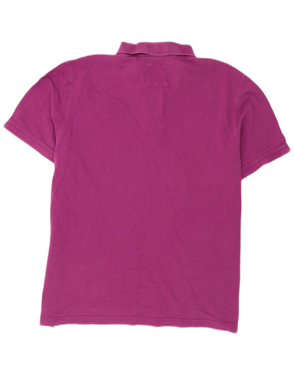 Męska koszulka polo Crew Clothing 2XL, fioletowa bawełna