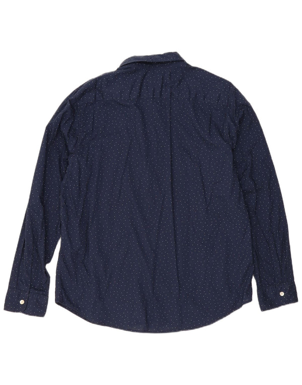 Koszula męska Levi's XL Granatowa, bawełniana w kropki, klasyczna