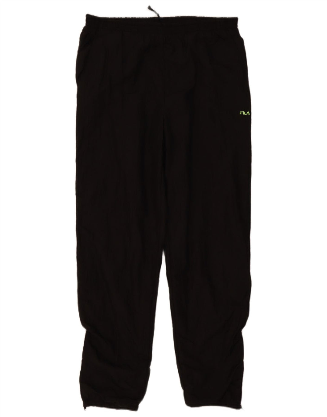 Damskie spodnie dresowe Fila Joggers US 10, duże, czarne, poliamidowe
