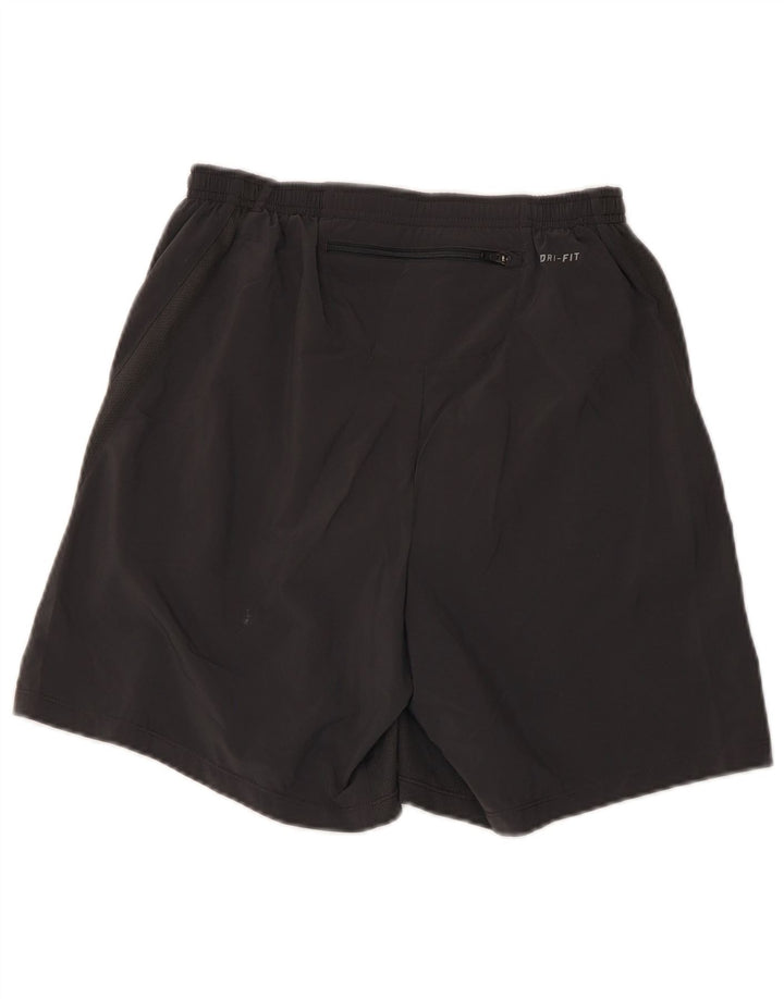 Męskie spodenki sportowe Nike Dri Fit, małe, szare