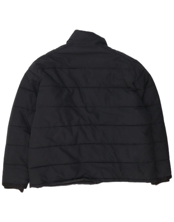 Marks & Spencer Męska ocieplana kurtka UK 46 3XL Czarny poliester