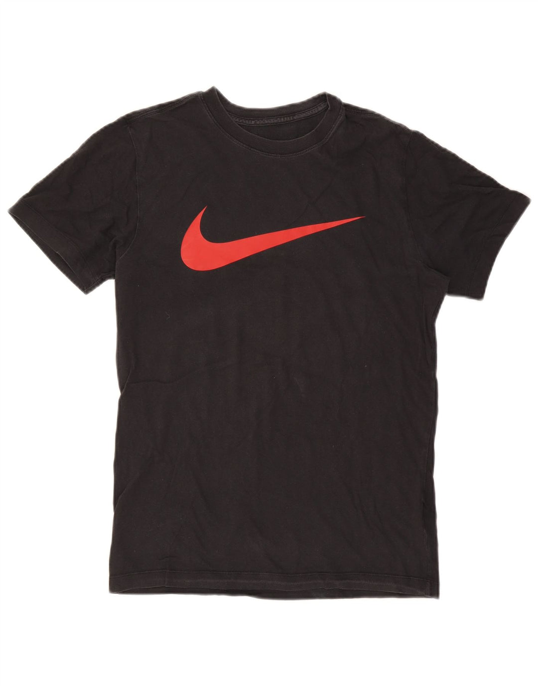 Męski T-shirt z grafiką Nike, mały, czarny, bawełniany