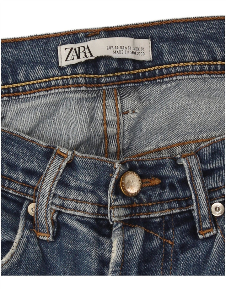 Męskie jeansy obcisłe Zara EU 40 Medium W31 L29 Niebieskie