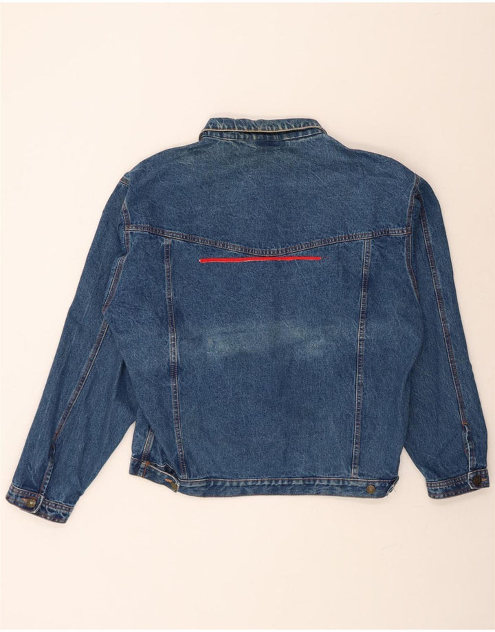 VINTAGE Mens Denim Jacket IT 54 2XL Blue Cotton Vintage Vintage and Second-Hand Vintage from Messina Hembry 