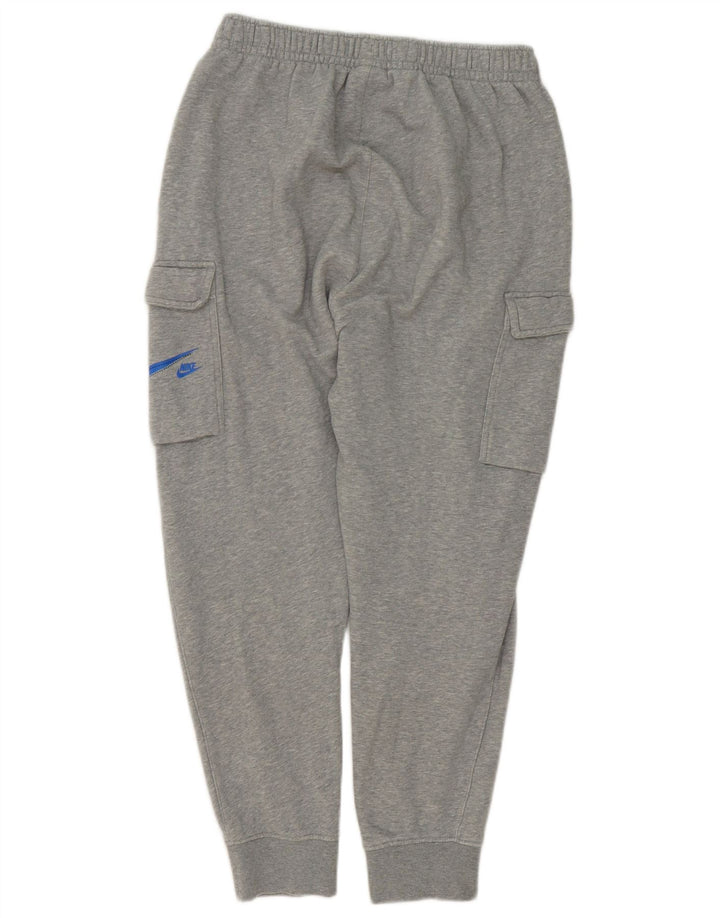 Męskie spodnie dresowe Nike Graphic Cargo Joggers, średnioszare, nakrapiane