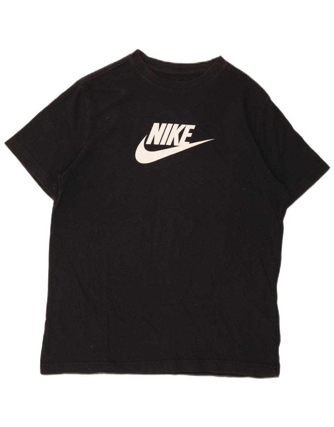 Dziewczęca koszulka o luźnym kroju z grafiką NIKE, 13-14 lat XL, czarna, bawełniana