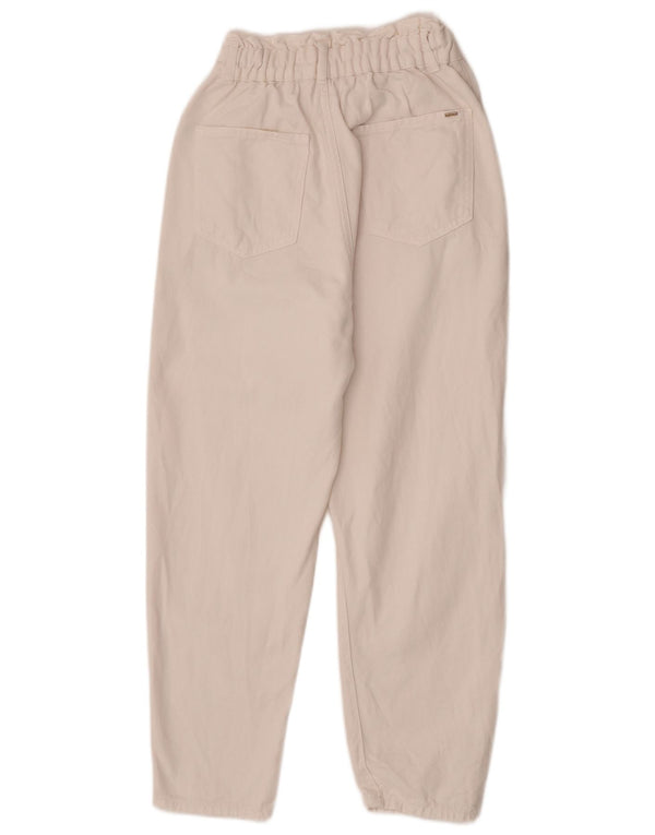 Damskie jeansy zwężane Zara EU 36 XS W26 L25 Biała bawełna