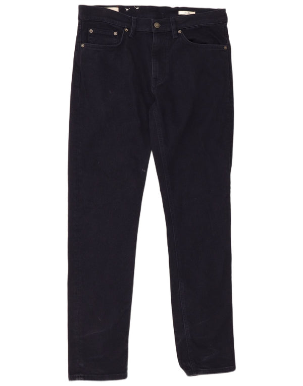 Jeansy męskie GANT W33 L32 Granatowe, bawełniane