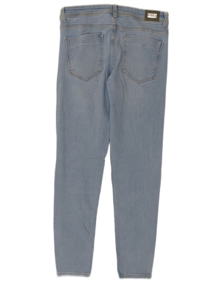 Damskie jeansy obcisłe ZARA W28 L27 niebieskie