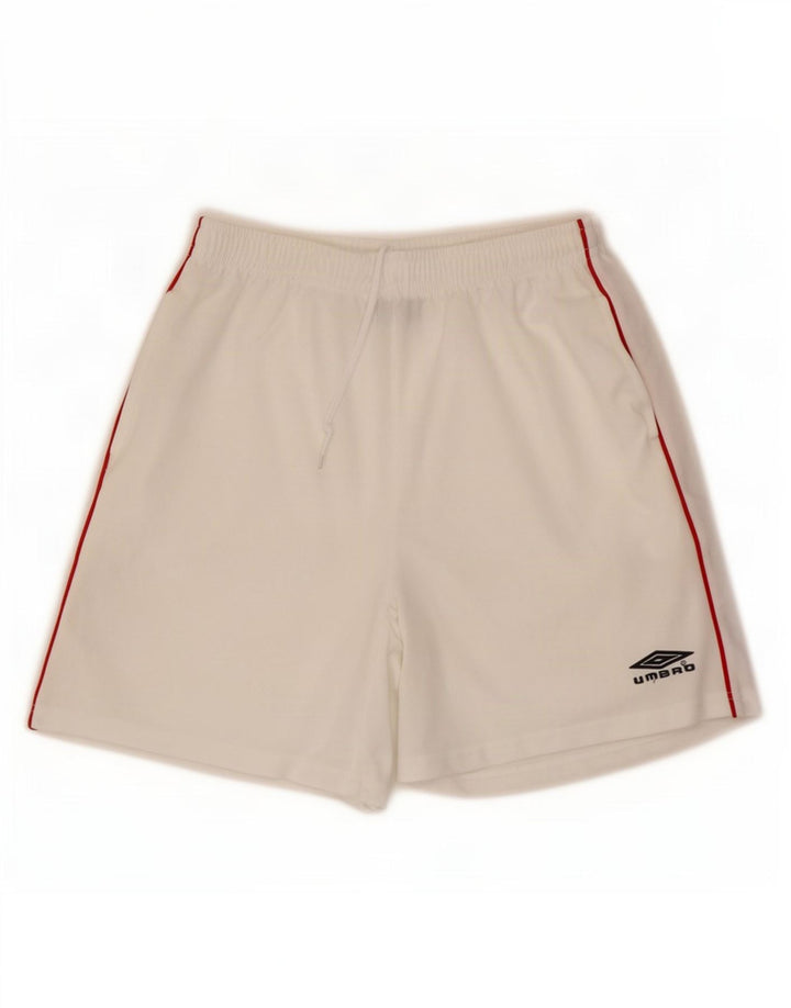 Męskie spodenki sportowe Umbro, średni biały poliester