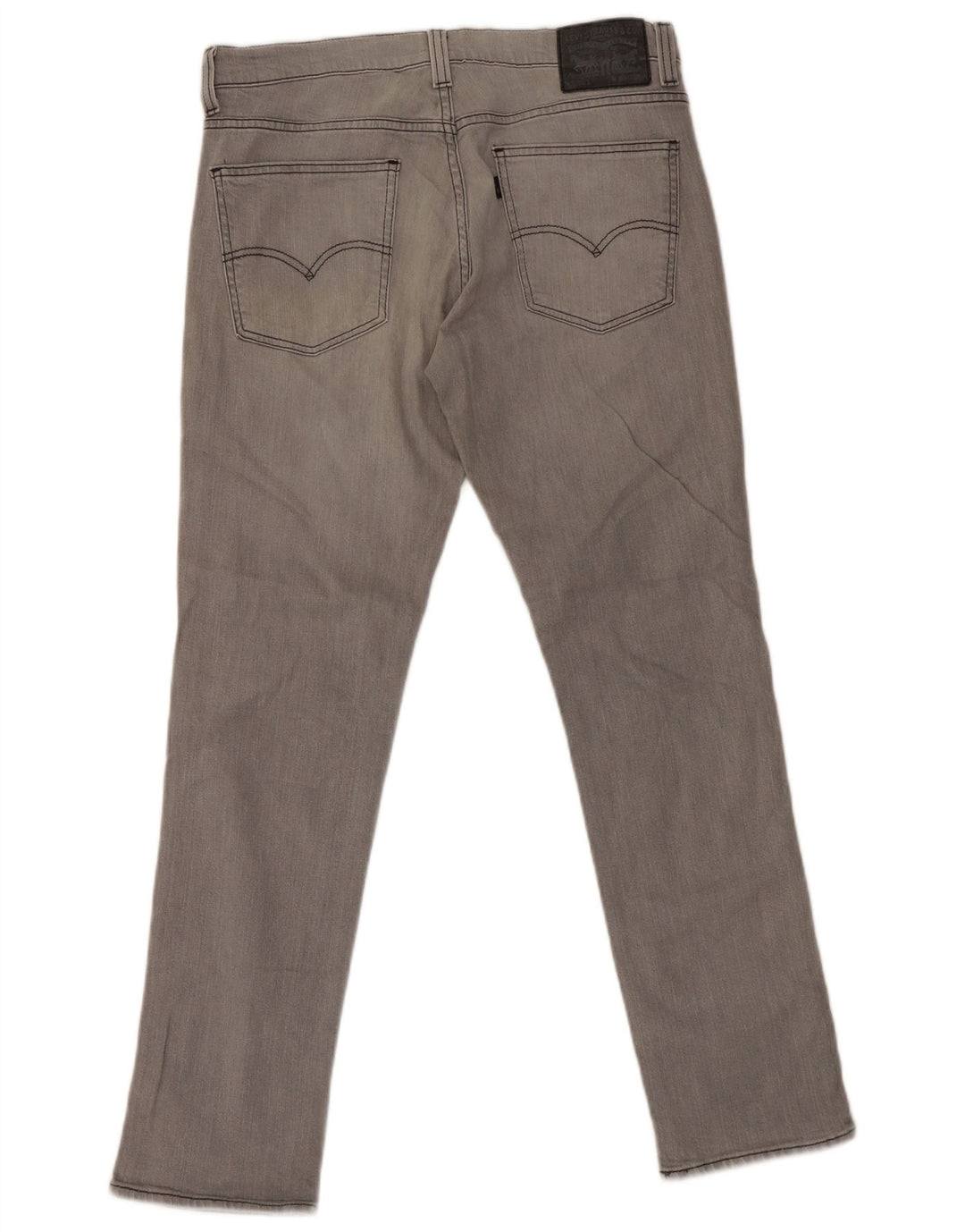 Męskie jeansy Levi's 511 Tapered W34 L32 Szara bawełna