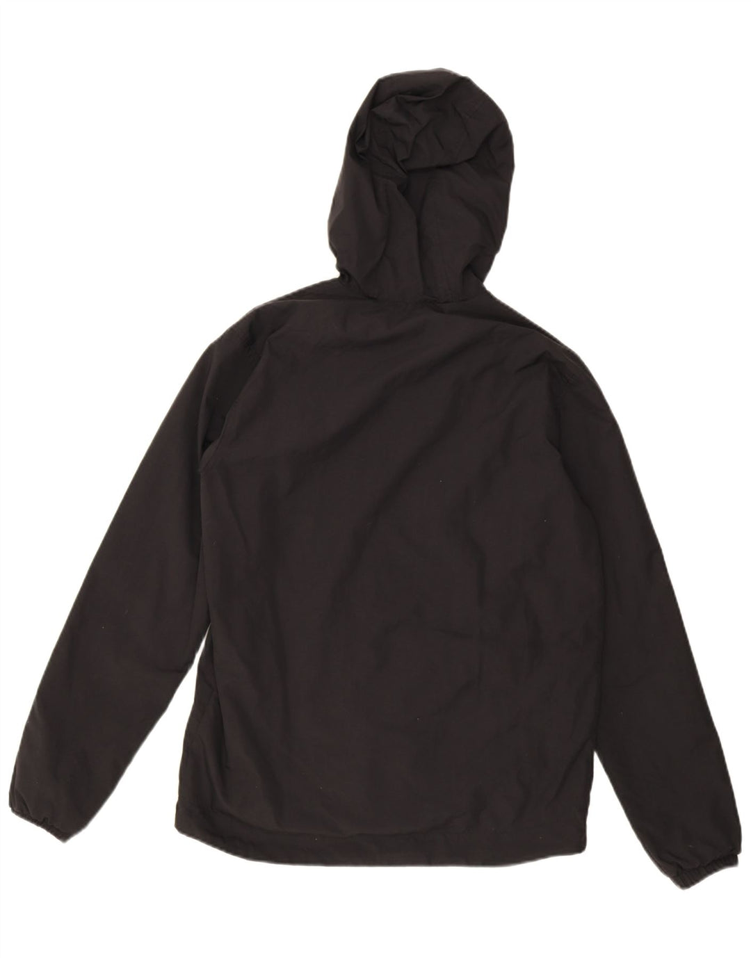 Męska kurtka przeciwdeszczowa z kapturem Lyle & Scott UK 36, mała, czarna nylonowa