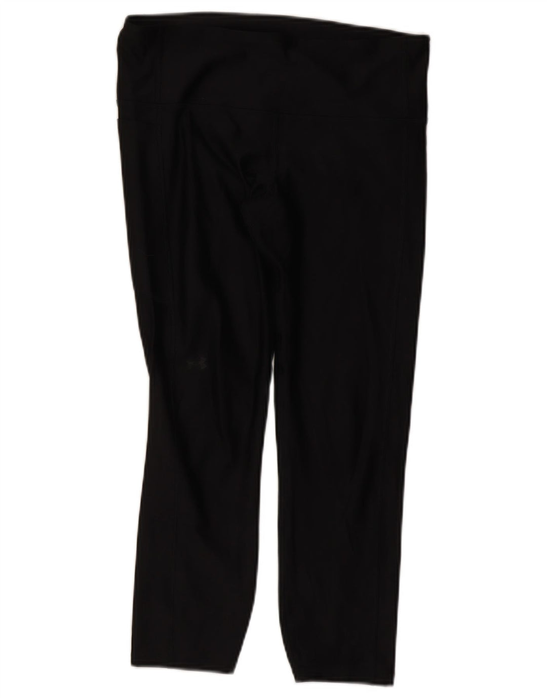 Damskie legginsy Capri Under Armour UK 14, duże, czarne, poliestrowe