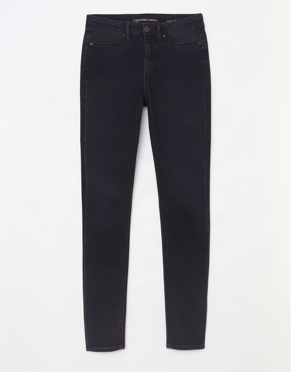 Damskie legginsy Calvin Klein Skinny Jeans W27 L28 Granatowa bawełna