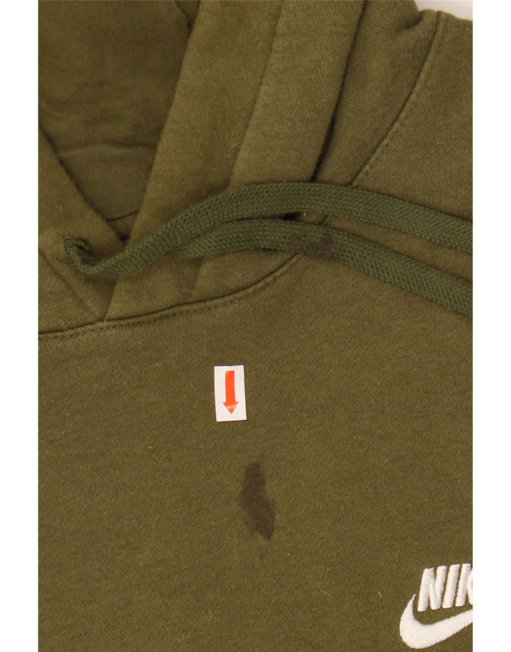 Męski sweter z kapturem NIKE XL, bawełniany khaki