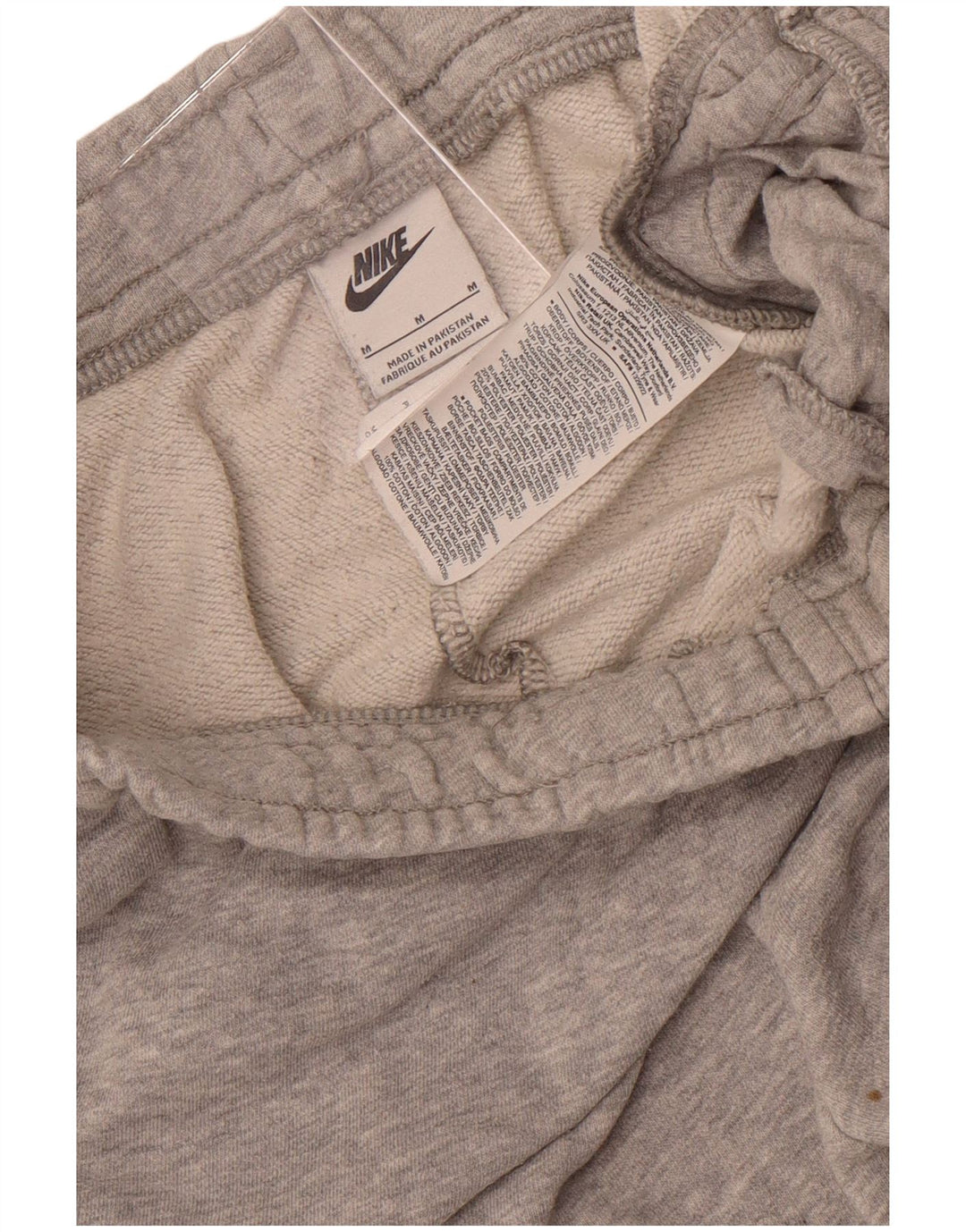 Męskie spodnie dresowe Nike Joggers Średnioszary, bawełniany nakrapiany