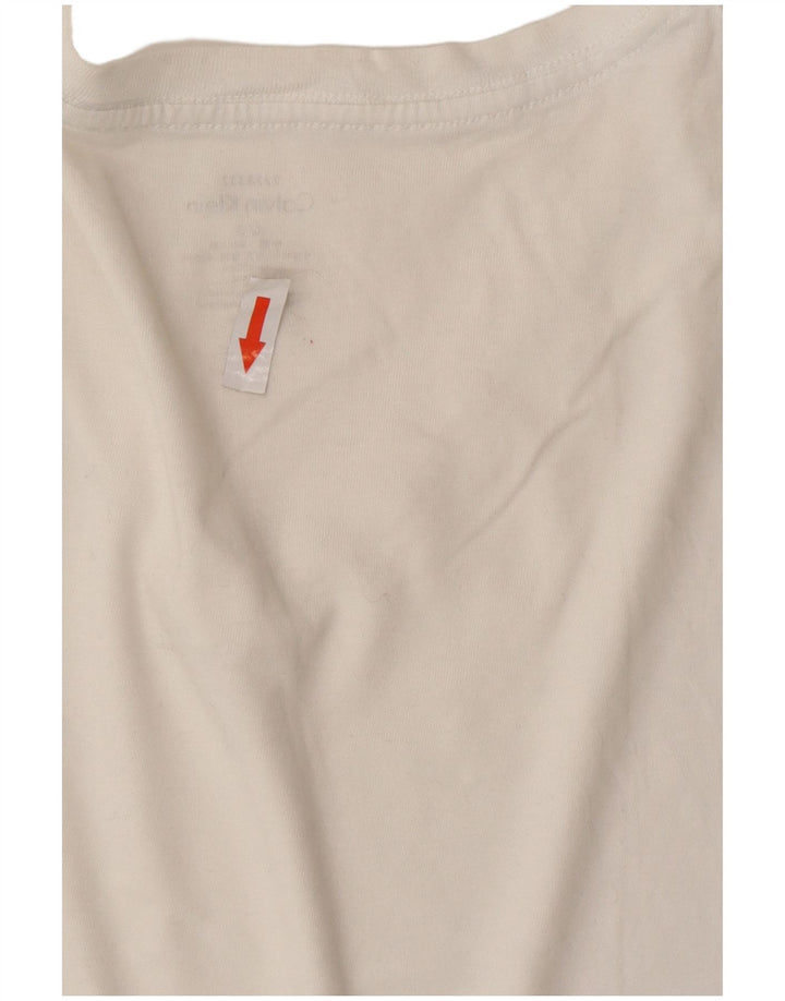 Męski T-shirt Calvin Klein, duży, biały