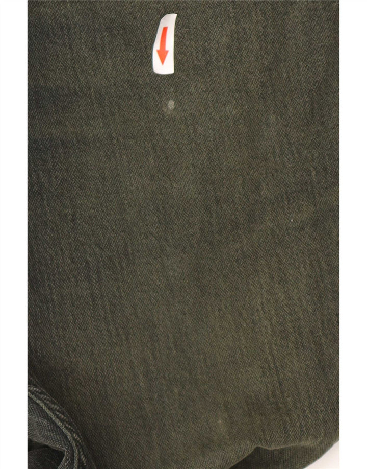 Męskie jeansy slim fit Levi's W33 L32 Zielona bawełna